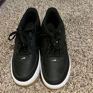 Nike air force 1 NBA Low 07 Black Silver (GS) (Kids 6Y)